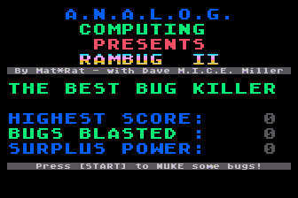 Rambug II — screenshot 1