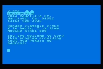 Random Diatonic D7ths — screenshot 1