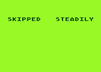 Rapid Reader atari screenshot