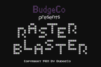 Raster Blaster atari screenshot