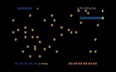Ratapede atari screenshot