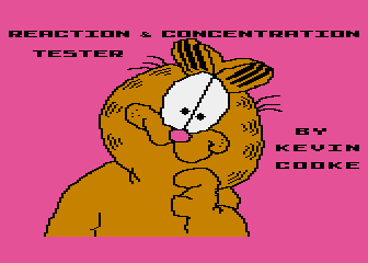 Reaction and Concentration Tester atari screenshot