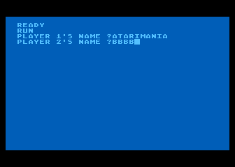 Reaction Timer atari screenshot