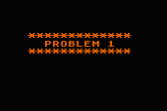 Read and Solve Math Problems #1 atari screenshot