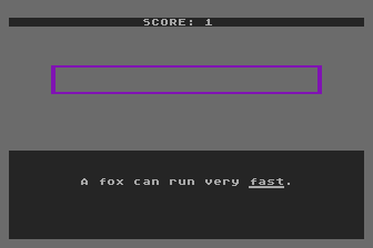 Read and Spell atari screenshot
