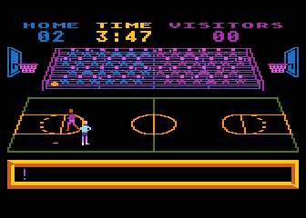 RealSports Basketball atari screenshot