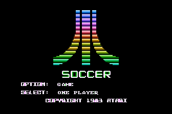 RealSports Soccer atari screenshot