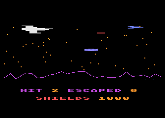 Rear Guard atari screenshot