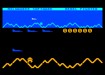 Rebel Fighter atari screenshot