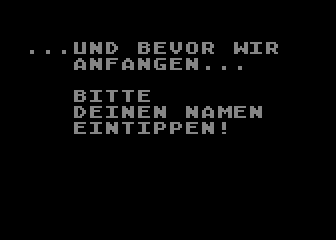 Rechtschreibtrainer atari screenshot