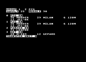 Reforger '88 atari screenshot