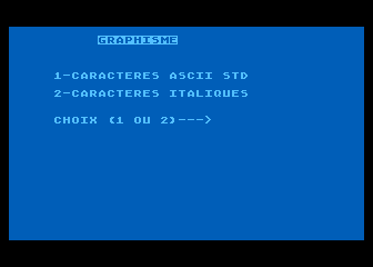 Réglages pour Impression sur Star Gemini-10X atari screenshot