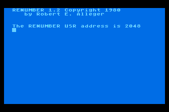 Renumber — screenshot 1