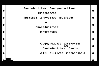 Retail Invoice System — screenshot 1