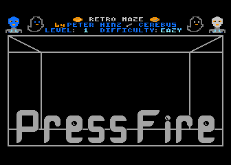 RetroMaze atari screenshot
