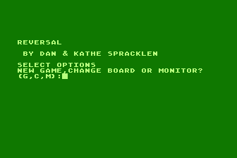 Reversal atari screenshot
