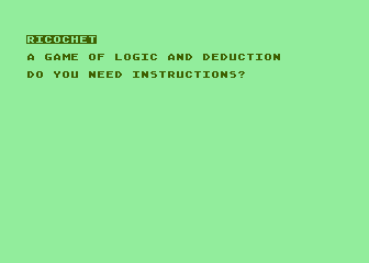 Ricochet atari screenshot