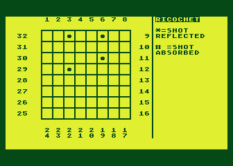 Ricochet atari screenshot