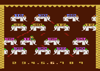 Under the Big Top atari screenshot