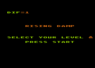 Rising Damp atari screenshot
