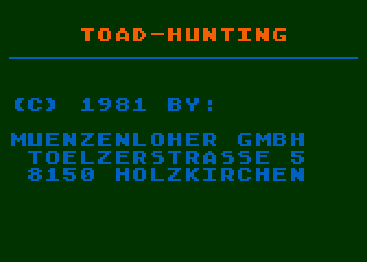 Ritterkampf / Froschjagd atari screenshot