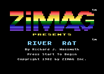 River Rat atari screenshot