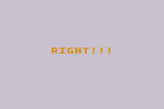 Road Math atari screenshot