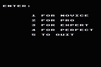 Road Math atari screenshot