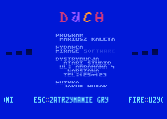 Robal / Duch atari screenshot