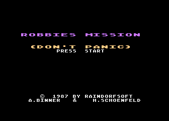Robbies Mission atari screenshot