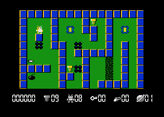 Robbo atari screenshot