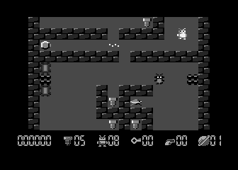 Robbo 76 atari screenshot