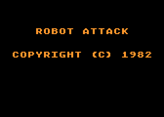 Robot Attack atari screenshot
