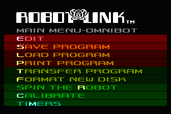 Robot*Link atari screenshot