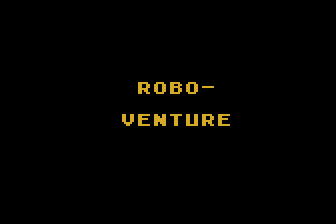 Roboventure atari screenshot