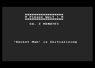Rocket Man atari screenshot