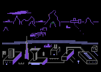 Rocket Raiders atari screenshot