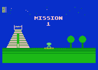 Rocket Rescue atari screenshot