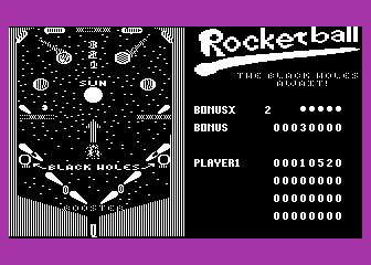 Rocketball atari screenshot