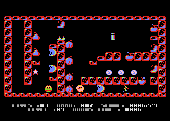 Rockman atari screenshot