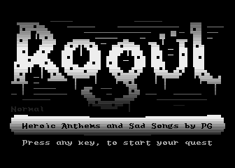 Rogül atari screenshot
