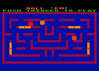 Roll'em! atari screenshot