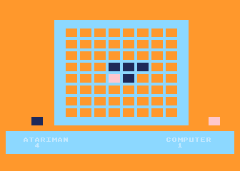 Roman Checkers atari screenshot