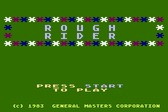 Rough Rider atari screenshot