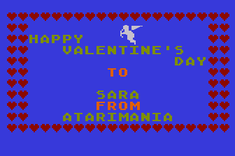 Roving Cupid atari screenshot