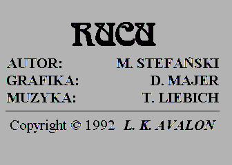 Rucu atari screenshot