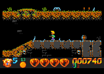 Ruff in Trouble atari screenshot