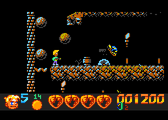 Ruff in Trouble atari screenshot