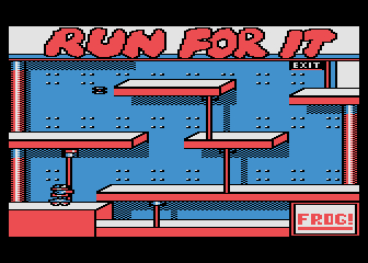 Run for It atari screenshot