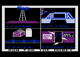 Run for the Money atari screenshot